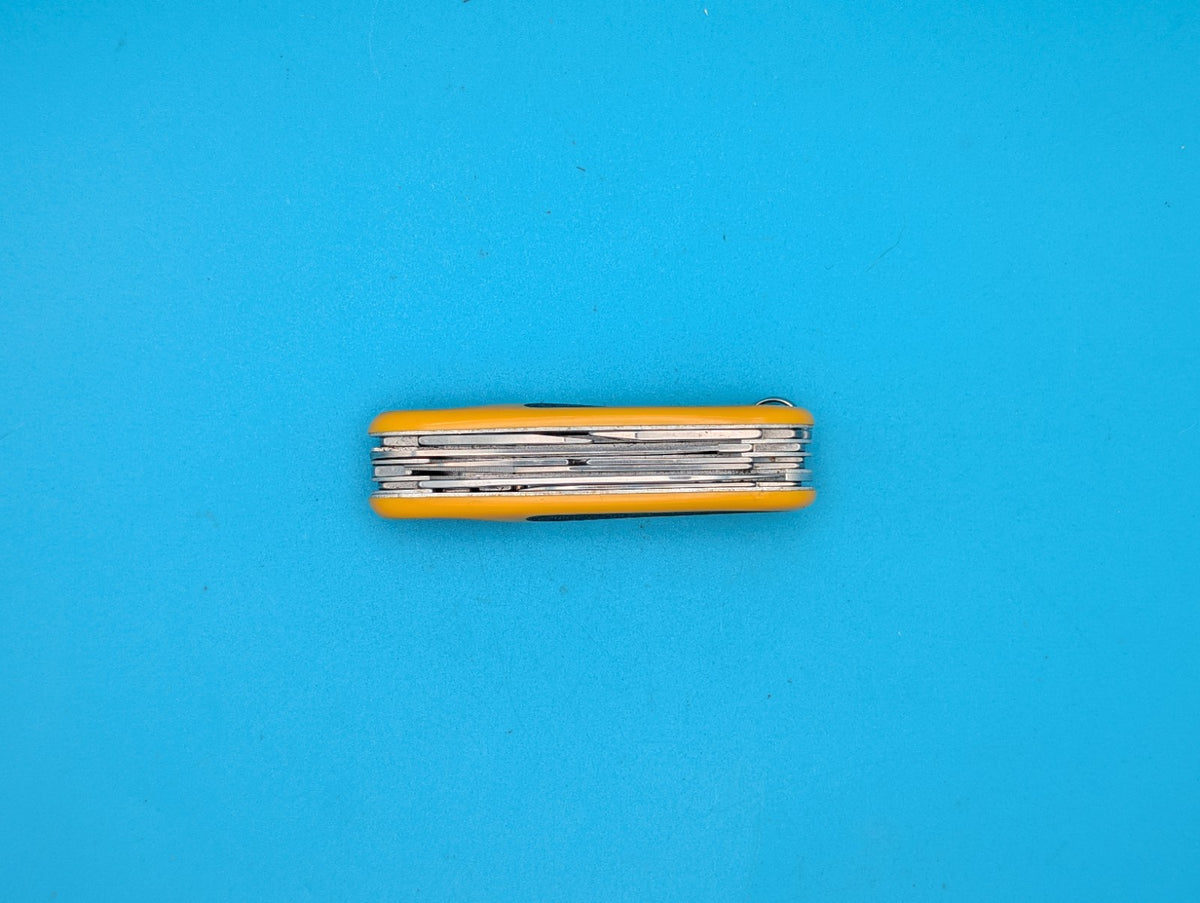 Victorinox EvoGrip S18 Yellow & Black Swiss Army Knife Multi Tool
