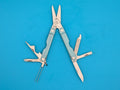 Leatherman Micra Multi-Tool, Knife, Scissors, Key Ring,  Light Blue!