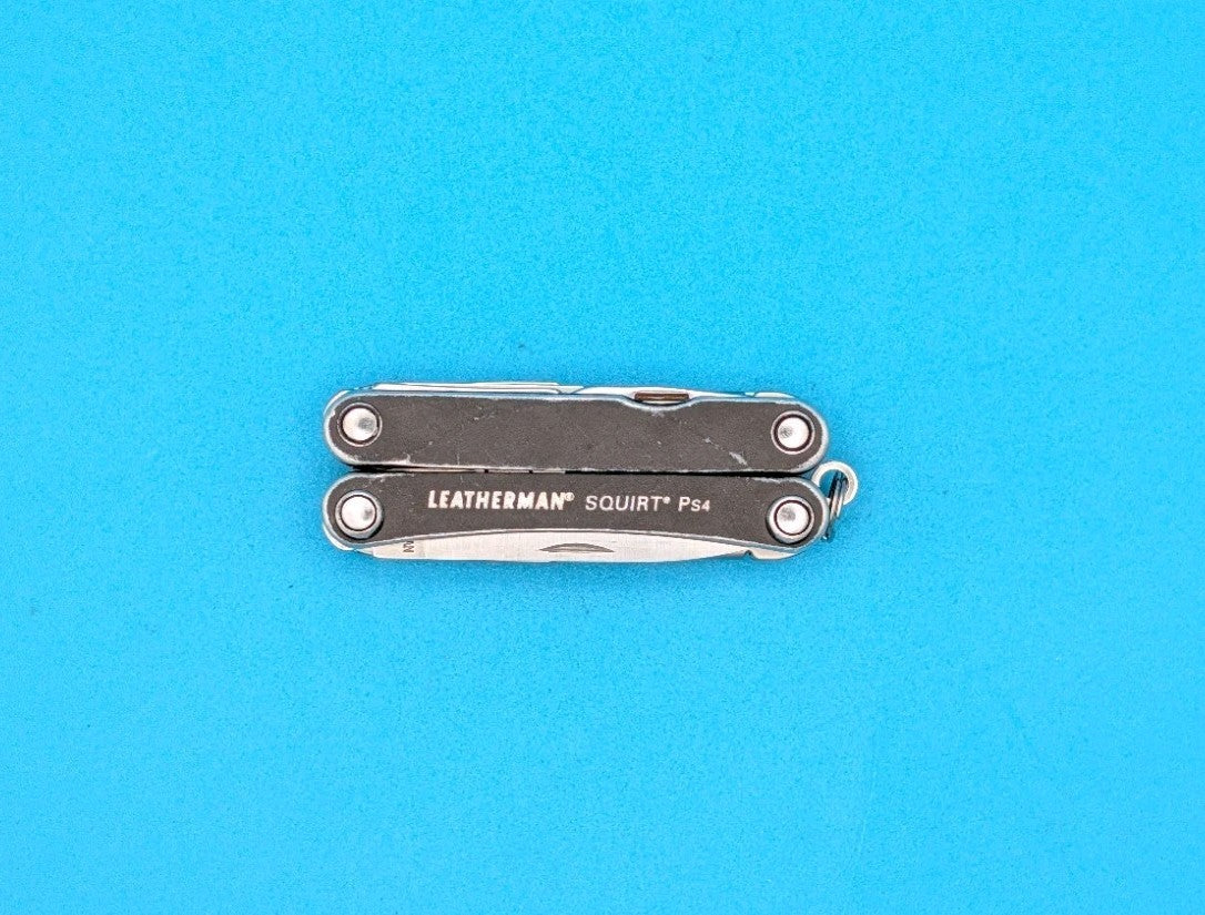 Leatherman SQUIRT PS4 Multi-Tool With Pliers Scissors Knife BLACK!