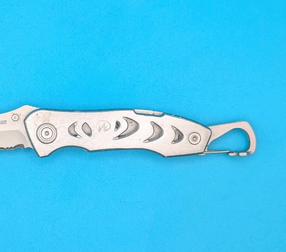 Retired Leatherman C303 Combo Edge Folding Pocket Knife!