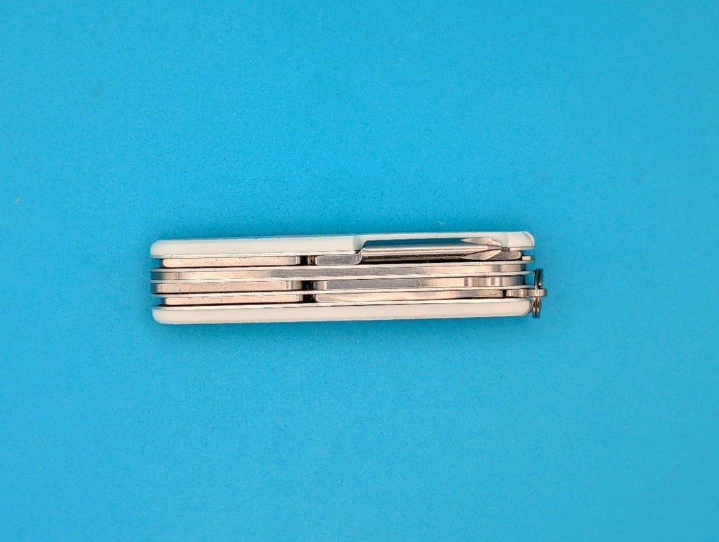 CUSTOM VICTORINOX FIELDMASTER GLOW IN THE DARK PAW PRINTS SWISS ARMY KNIFE!