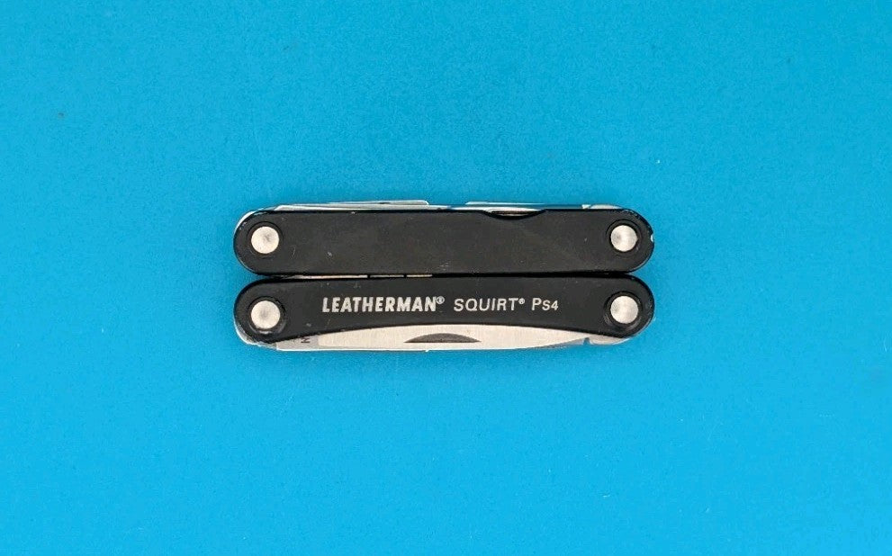 Leatherman SQUIRT PS4 Multi-Tool With Pliers Scissors Knife BLACK!