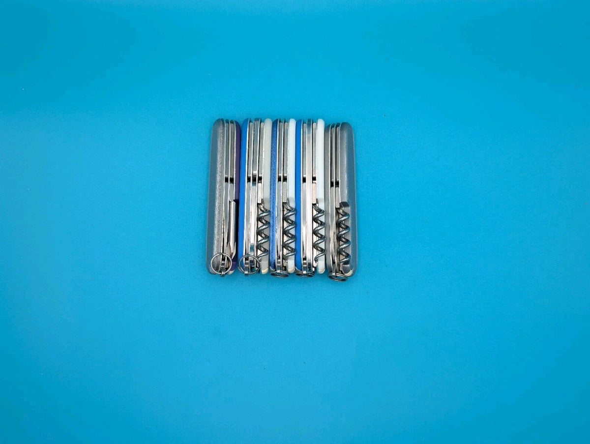 Custom Victorinox Variety Mix Swiss Army Knife Multi Tool! LOT OF 5!