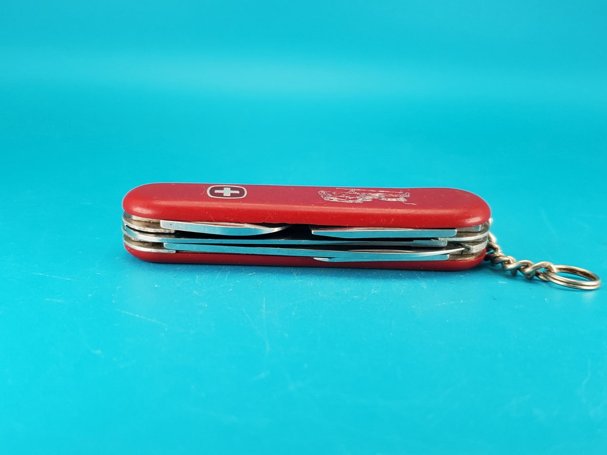 Wenger Classic 132 Red Swiss Army Knife Multi Tool! RARE!