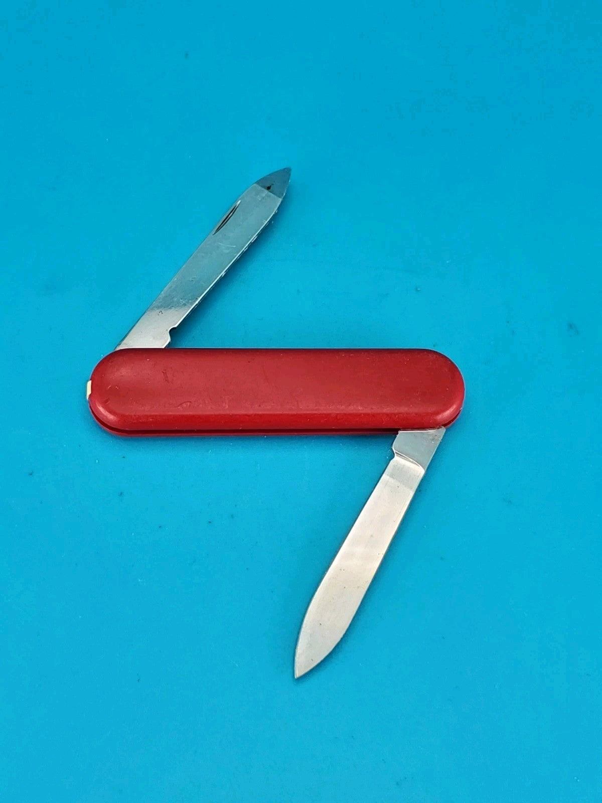 Wenger Crusader 65mm Swiss Army Knife Multi Tool! Red!