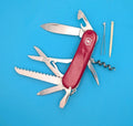 Victorinox Delemont Evo 17 Swiss Army Knife Multi Tool! 85mm Red