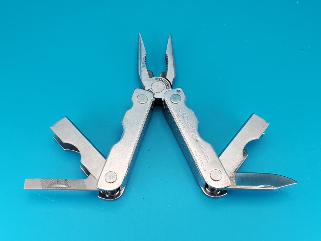 Vintage Leatherman Mini Tool! Portland, Oregon, USA! 07/97 DATE STAMP!
