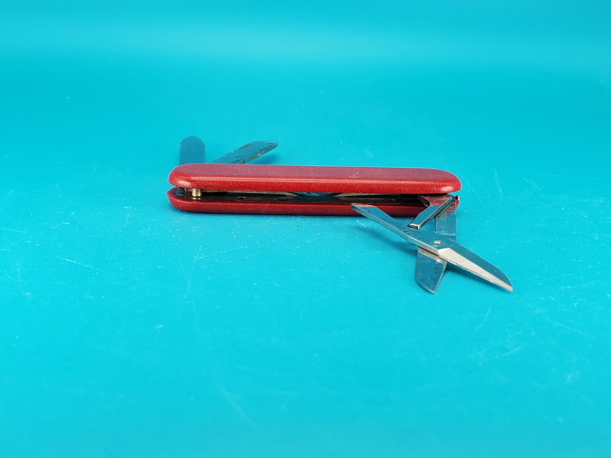 Wenger VIP Swiss Army Knife Multi Tool! Rose on Scales! RARE!