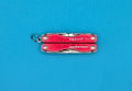 Leatherman Squirt P4 Multi-Tool, Key Ring, Retired, RED!