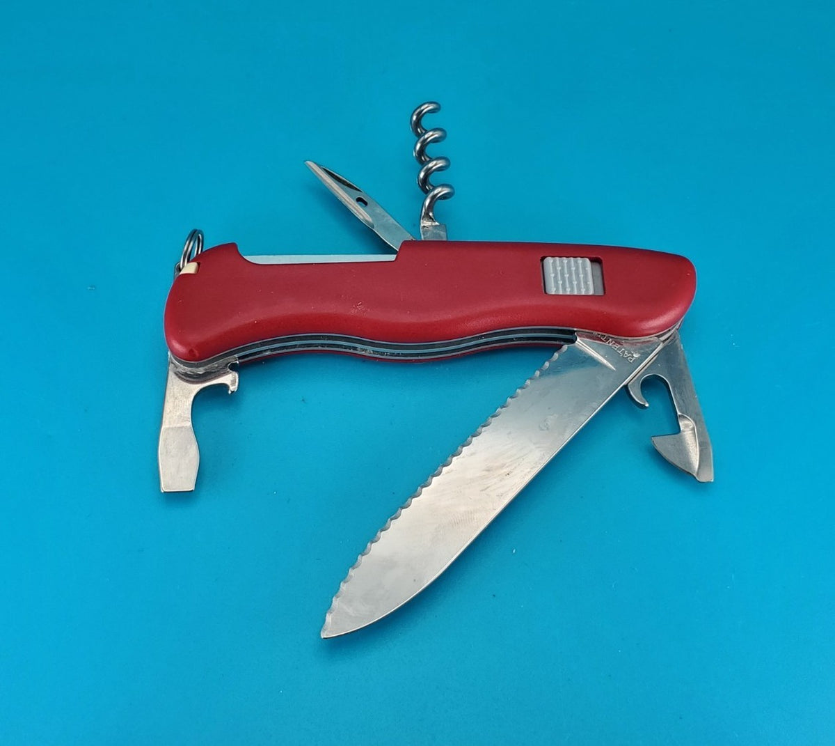Victorinox Picnicker Red Swiss Army Knife Multi Tool! Original Slide Lock!