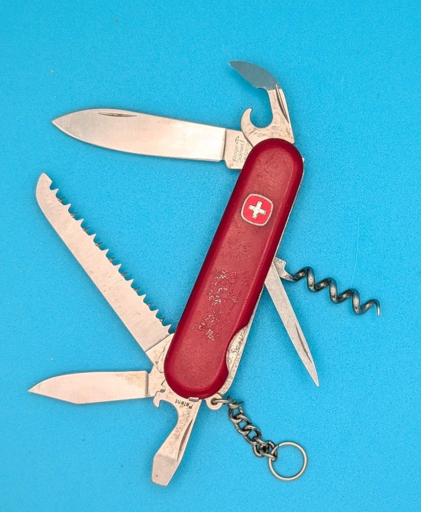 Wenger Backpacker II Swiss Army Knife Multi Tool!