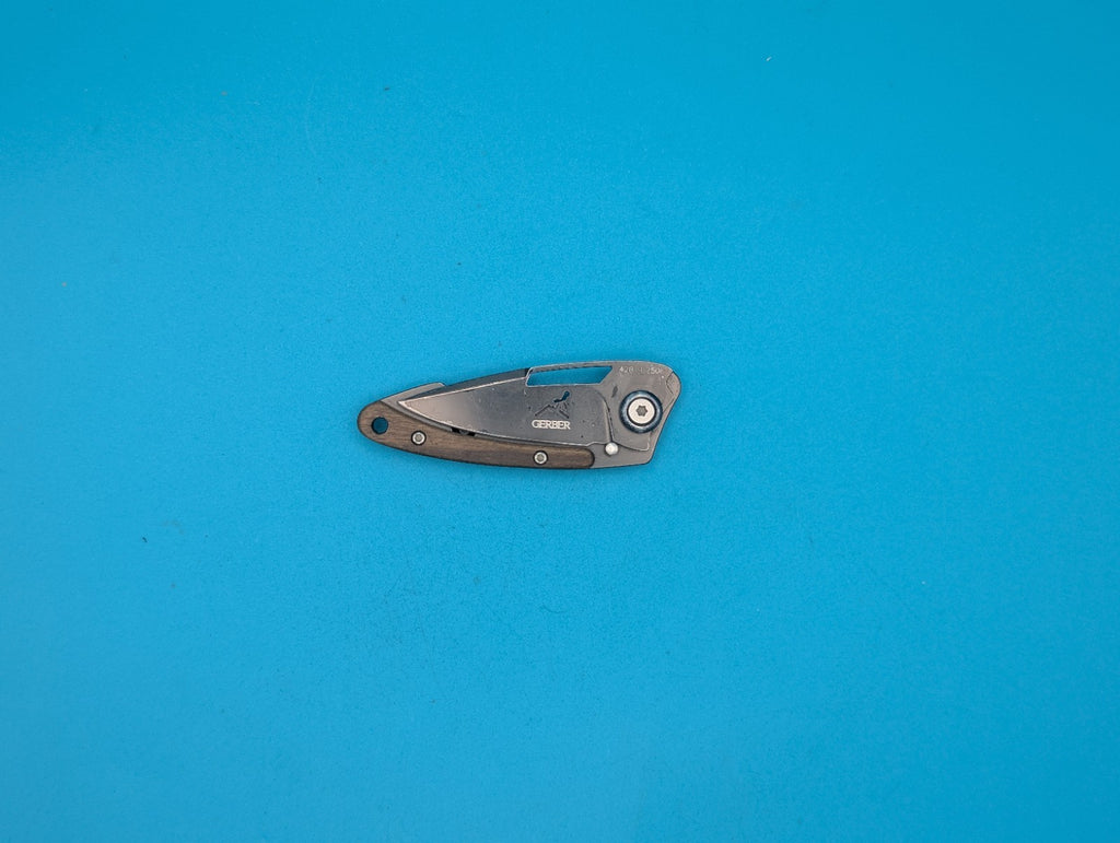 Vintage Gerber Trendy Money Clip Folding Knife Italy Limited Edition 428/2500