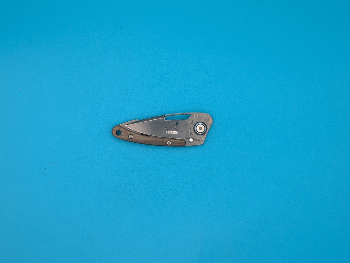 Vintage Gerber Trendy Money Clip Folding Knife Italy Limited Edition 428/2500