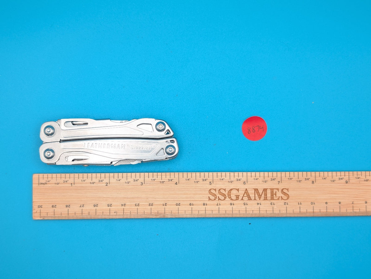 Leatherman Sidekick Multi-Tool, Knife, Pliers, Saw, Stainless