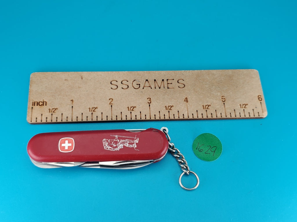 Wenger Classic 132 Red Swiss Army Knife Multi Tool! RARE!