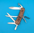Victorinox Delemont EvoWood 14 85mm Swiss Army Knife Multi-Tool! *KIKI*