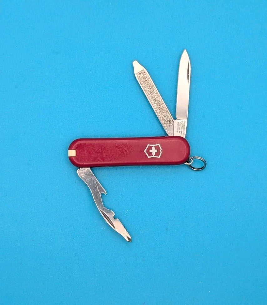 Victorinox Rally Red Swiss Army Knife Multi Tool! 58mm