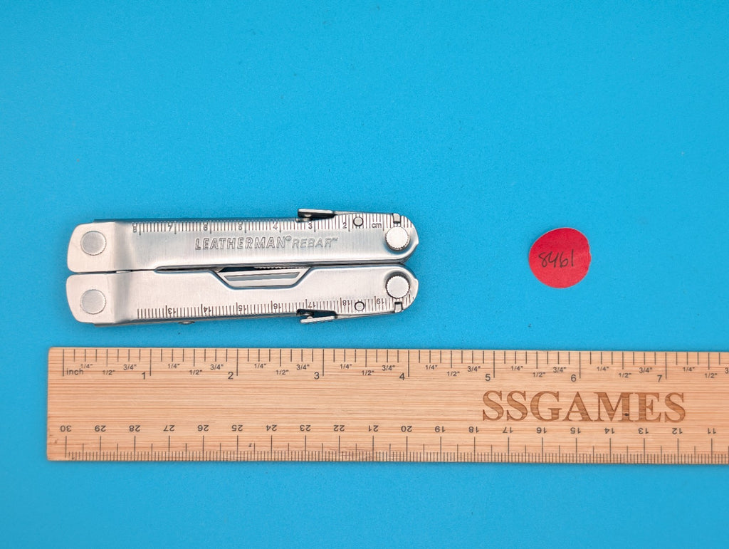 Leatherman Rebar Knife Multi-Tool! Stainless! USED