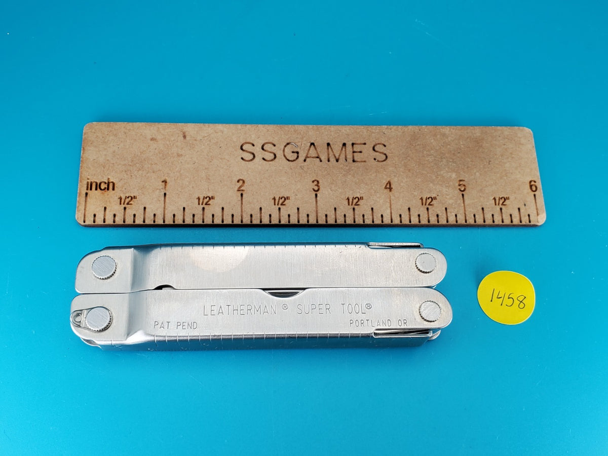 LEATHERMAN Super TOOL Multi Function Tool PLIERS, Stainless! 08/98 DATE