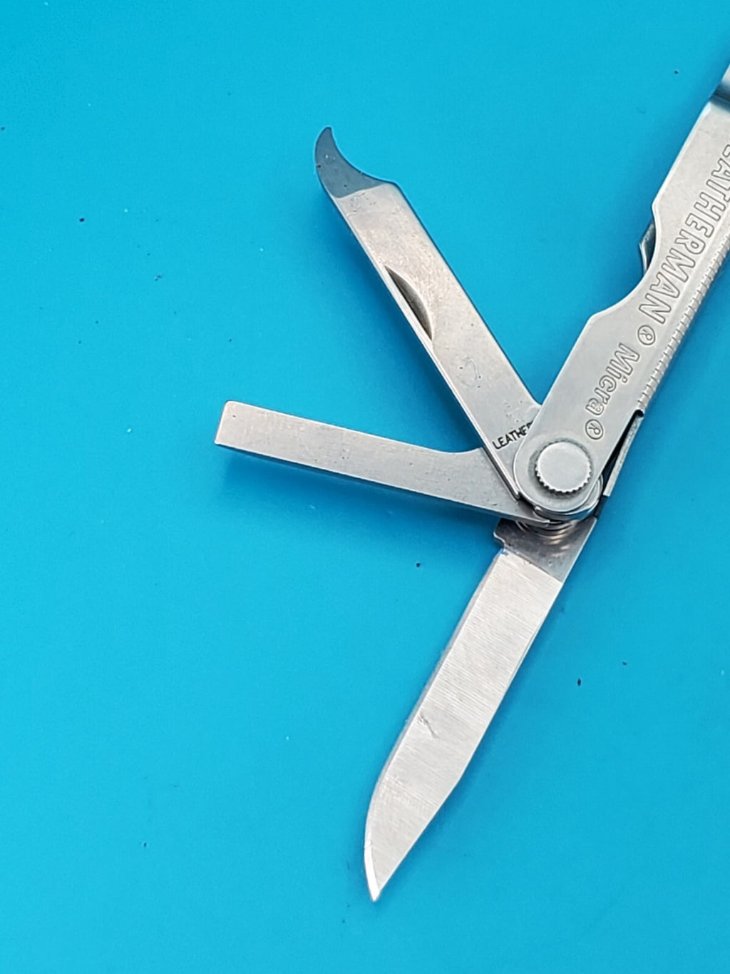 Leatherman Micra Multi-Tool, Knife, Scissors, Key Ring, Stainless! MAKE EPIC ..