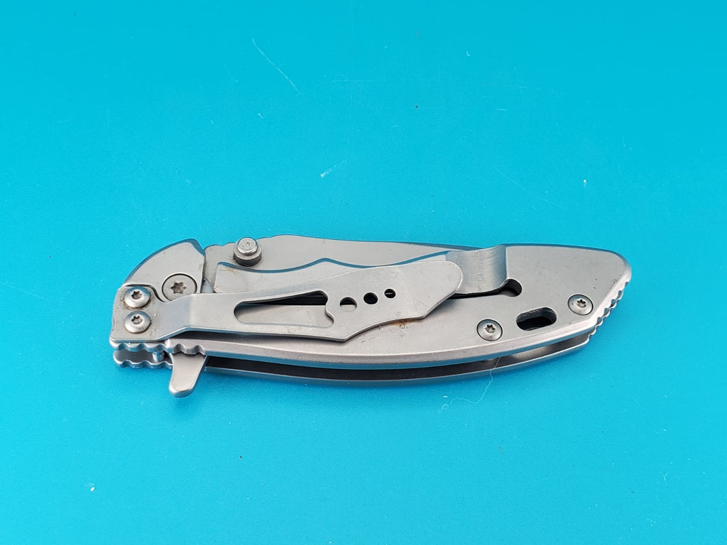 Gerber Torch I Frame Lock Plain Edge Blade Folding Pocket Knife!