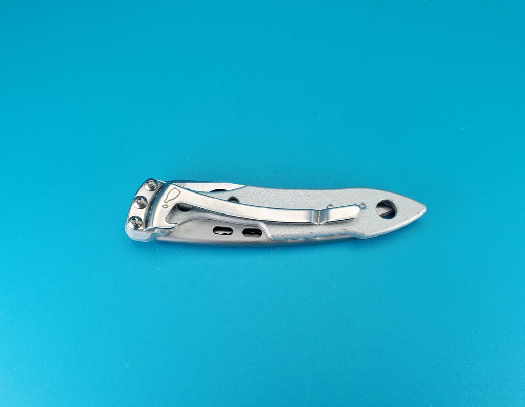 Leatherman Skeletool KBX Pocket Knife w/ Bottle Opener, SILVER!
