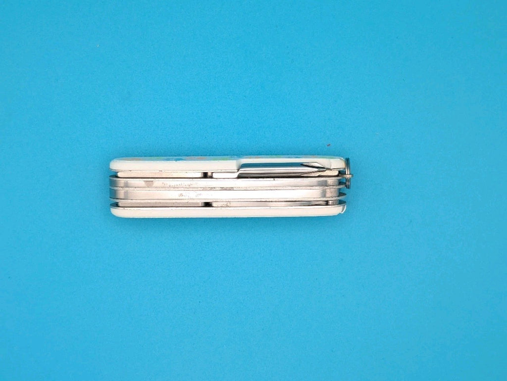 CUSTOM VICTORINOX DELUXE TINKER GLOW IN THE DARK PAW PRINTS SWISS ARMY KNIFE!