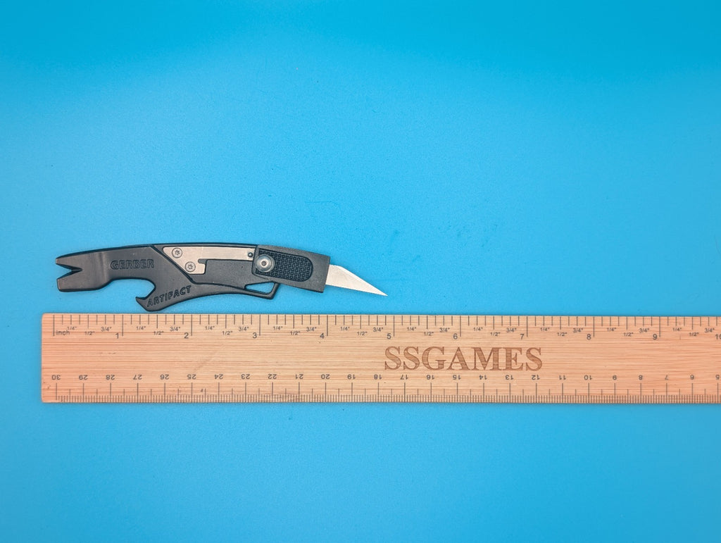 Gerber Artifact Pocket Knife Multi-Tool Pry Bar #11 Blade Liner Lock EDC