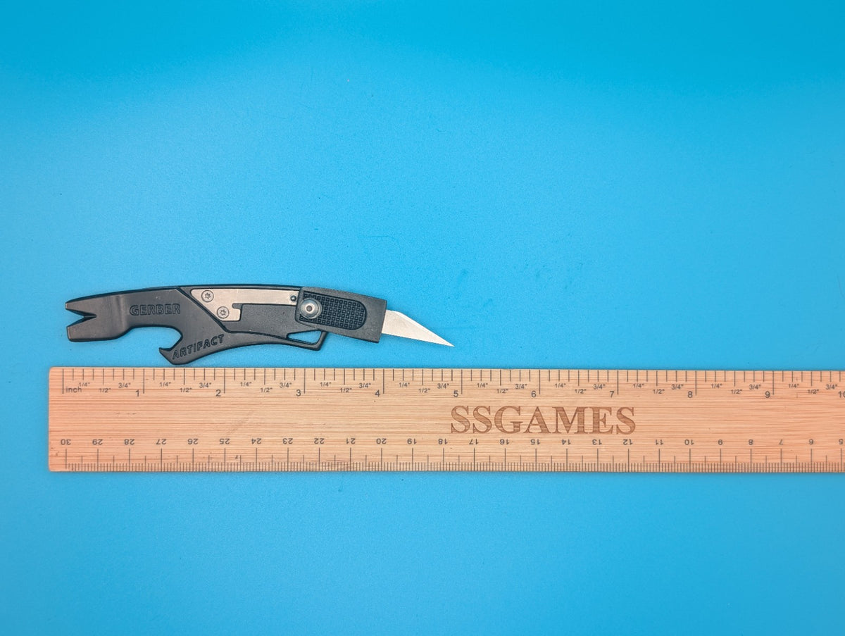 Gerber Artifact Pocket Knife Multi-Tool Pry Bar #11 Blade Liner Lock EDC