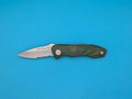 Vintage Leatherman Crater Green Combo Edge Pocket Knife! RARE!