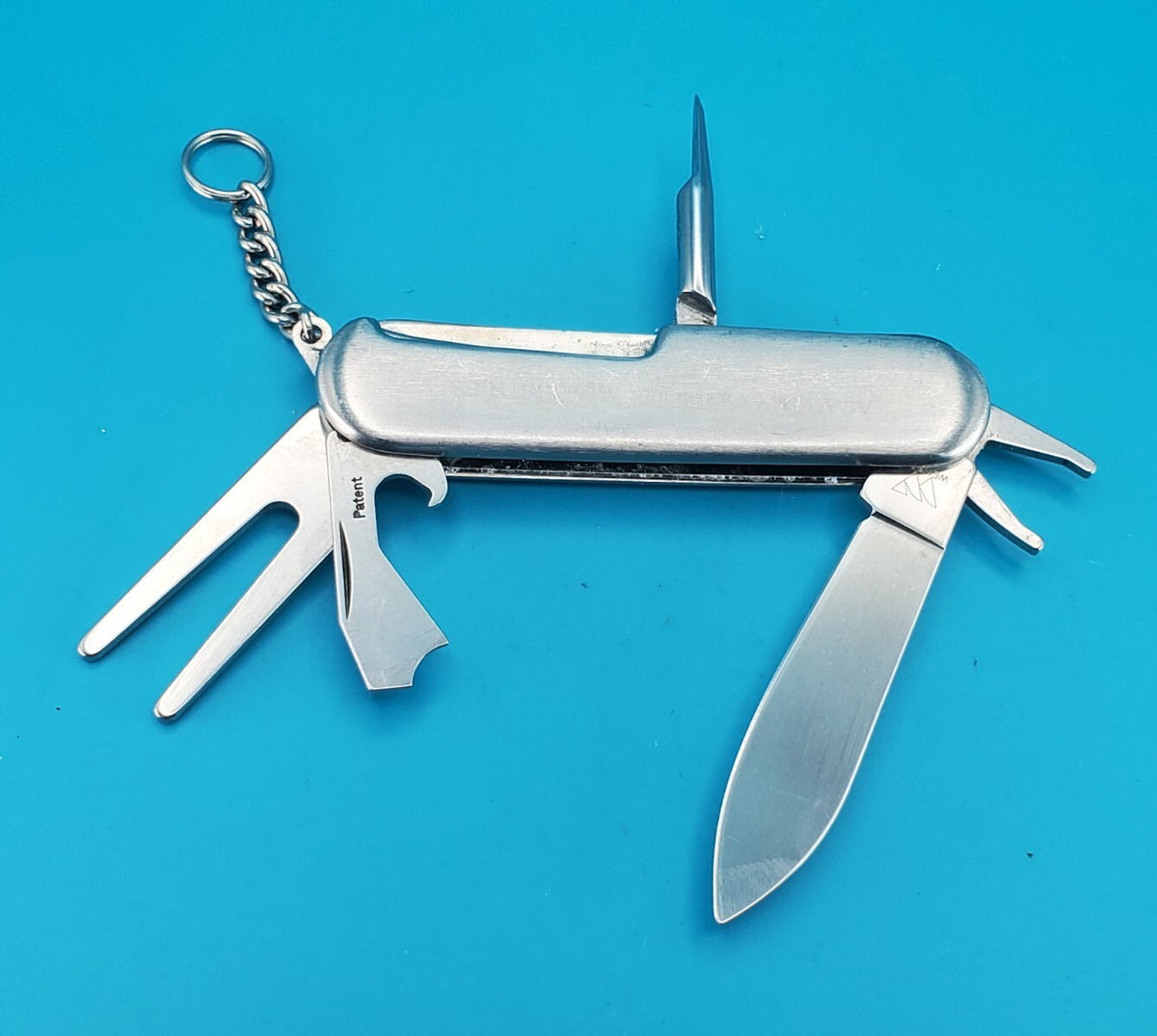 Wenger Golf Pro Stainless Steel Swiss Army Knife! RARE! *ACADEMY PETROLEUM*