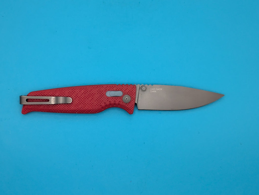 SOG Altair XR Canyon Red CRYO 154CM Folding Knife