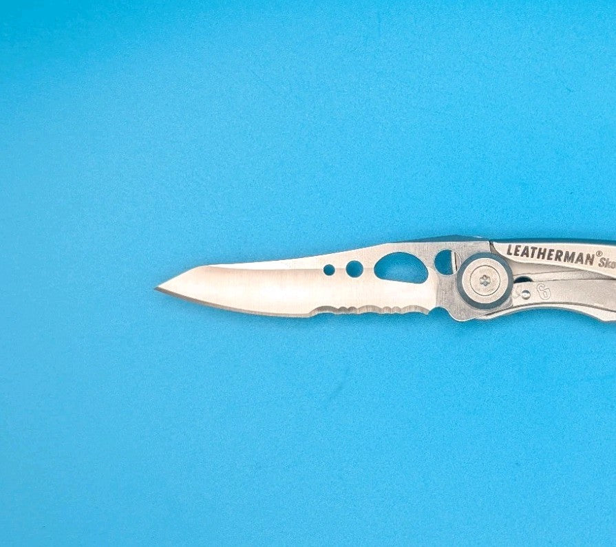 Leatherman Skeletool KBX Pocket Knife w/ Bottle Opener, SILVER!
