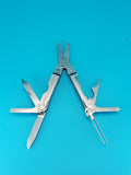 Leatherman Micra Multi-Tool, Knife, Scissors, Key Ring, Stainless!
