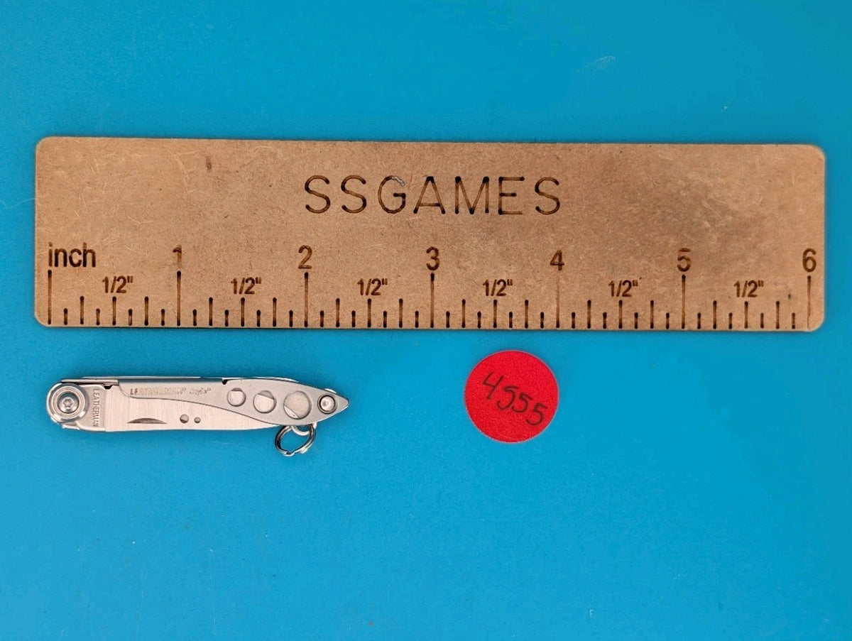 Vintage Original Leatherman Style Red Knife Scissors Multi Tool!
