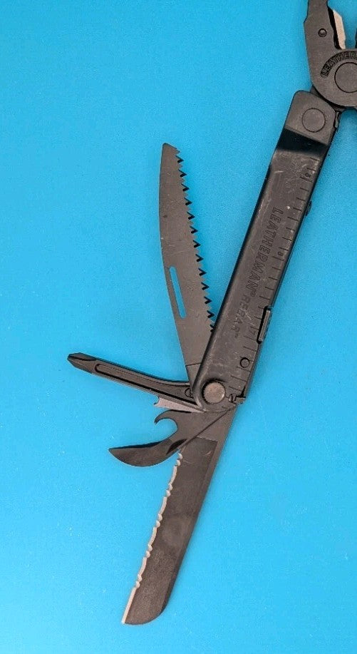 Leatherman Rebar Multi-Tool! BLACK! WITH SHEATH!