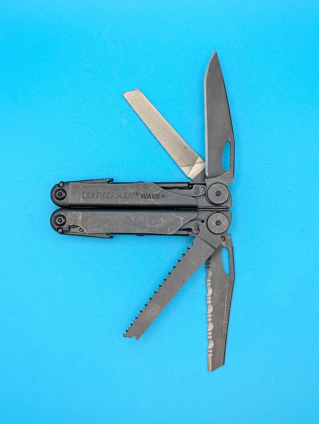 Leatherman Wave Plus + Multi-Tool! FAST SHIPPING! BLACK OXIDE!