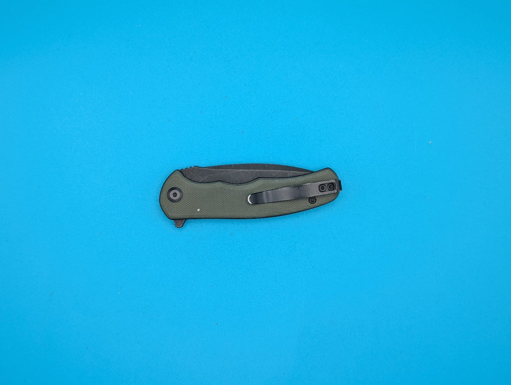 Civivi Mini Praxis Flipper Pocket Knife Liner Lock Plain Edge Stonewashed Blade!