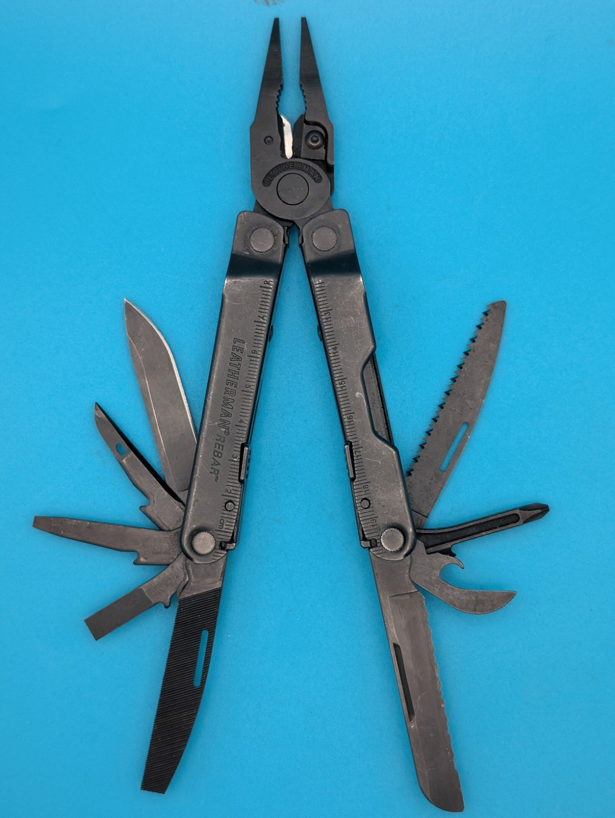 Leatherman Rebar Multi-Tool! Free Shipping! BLACK OXIDE!