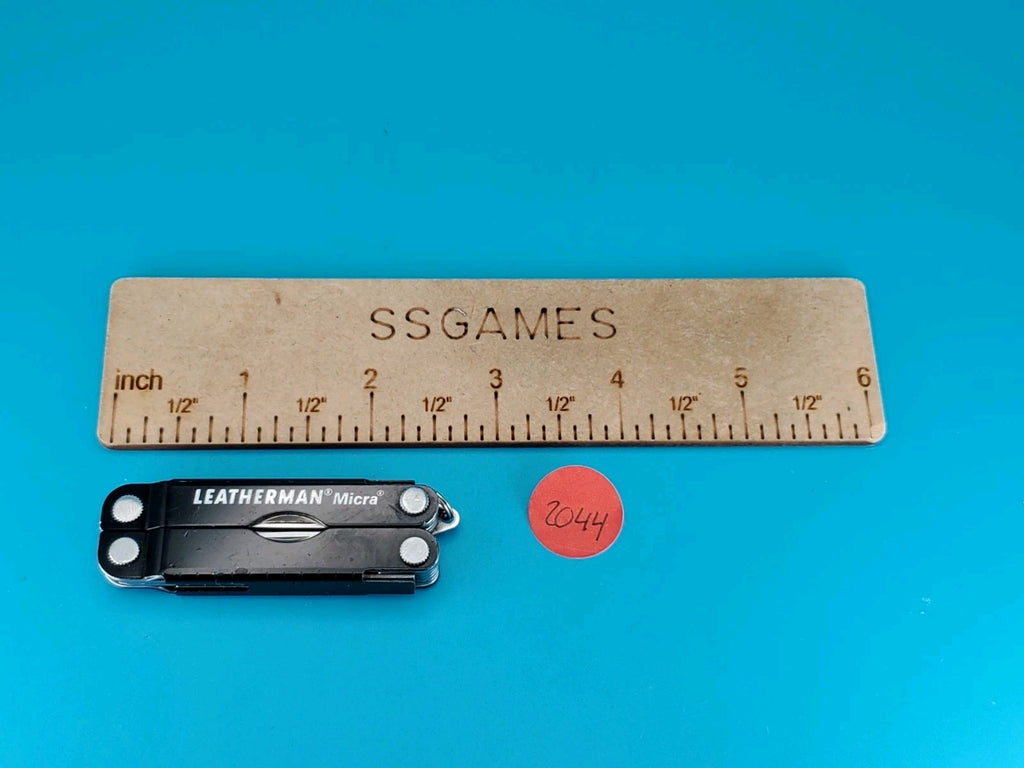 Leatherman Micra Multi-Tool, Knife, Scissors, Key Ring, Black!