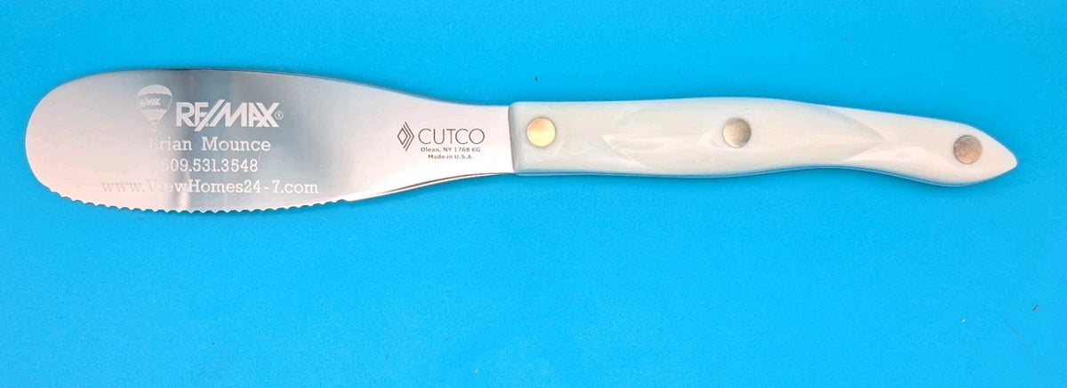 CUTCO PEARL HANDLE 1768 SPREADER SPATULA KNIFE USA