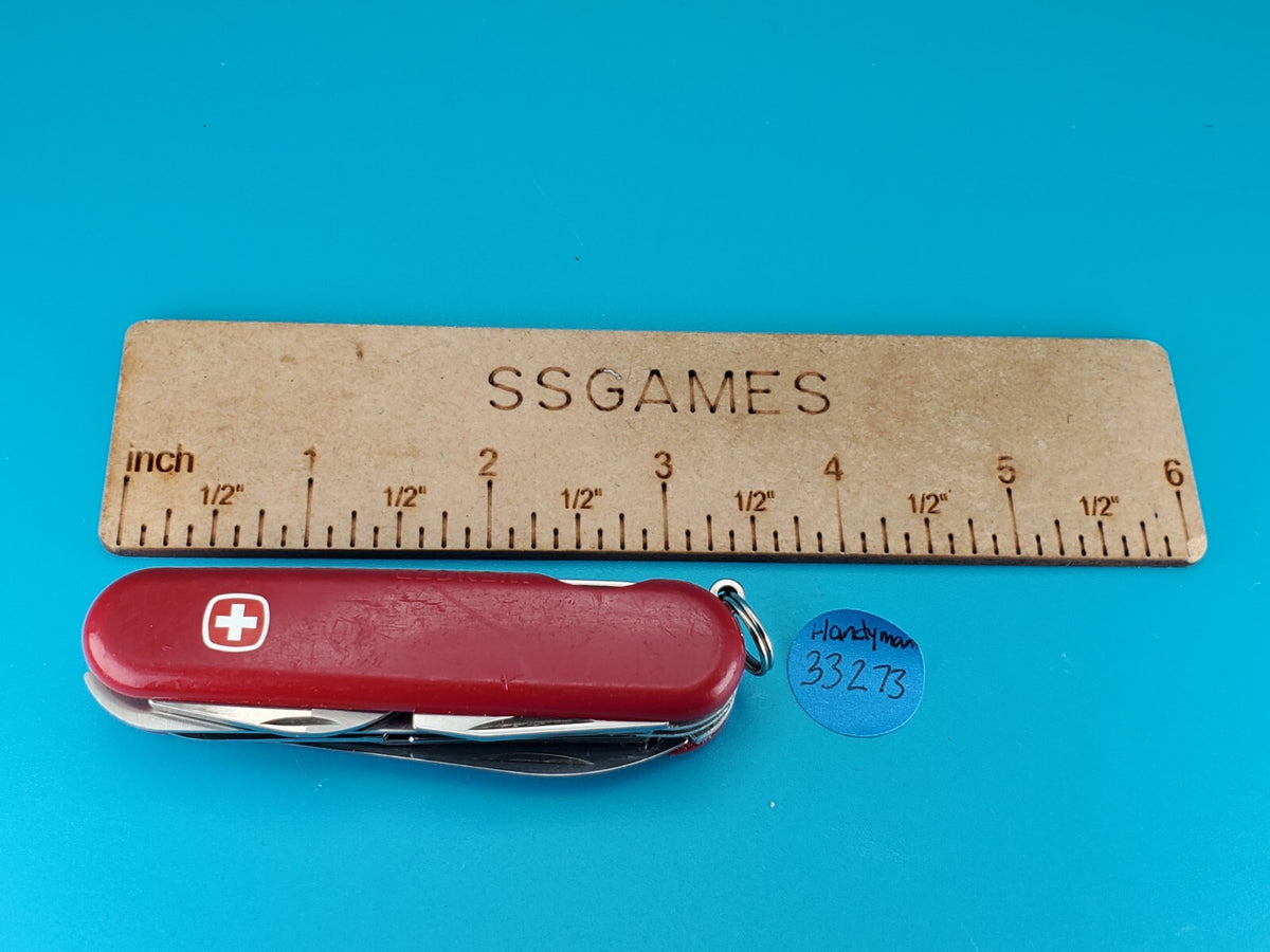 Wenger Handyman Red Swiss Army Knife Multi Tool!