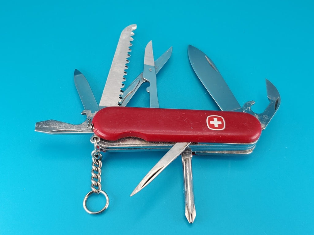 Wenger Handyman Red Swiss Army Knife Multi Tool!
