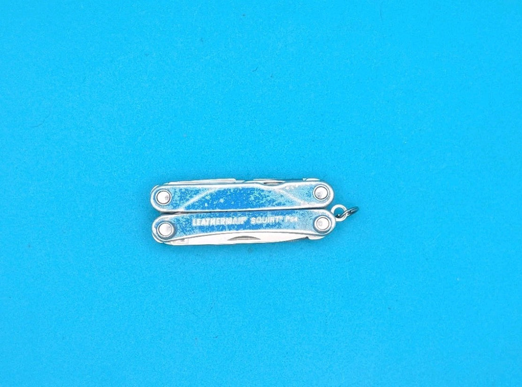 Leatherman SQUIRT PS4 Multi-Tool With Pliers Scissors Knife BLUE!
