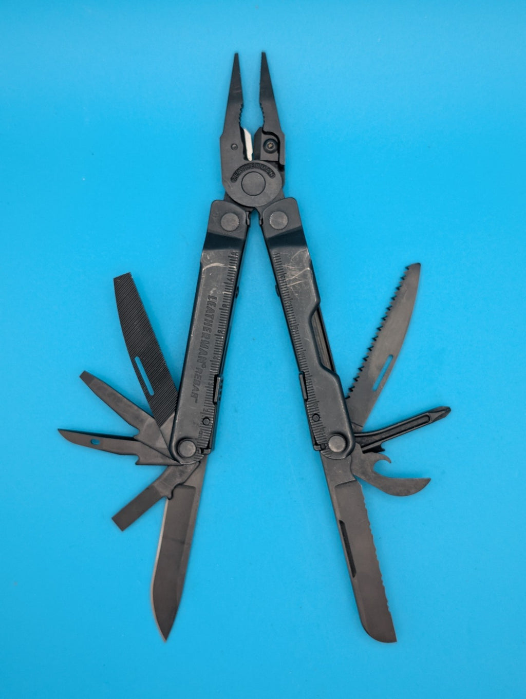 Leatherman Rebar Multi-Tool! BLACK OXIDE! WITH SHEATH!