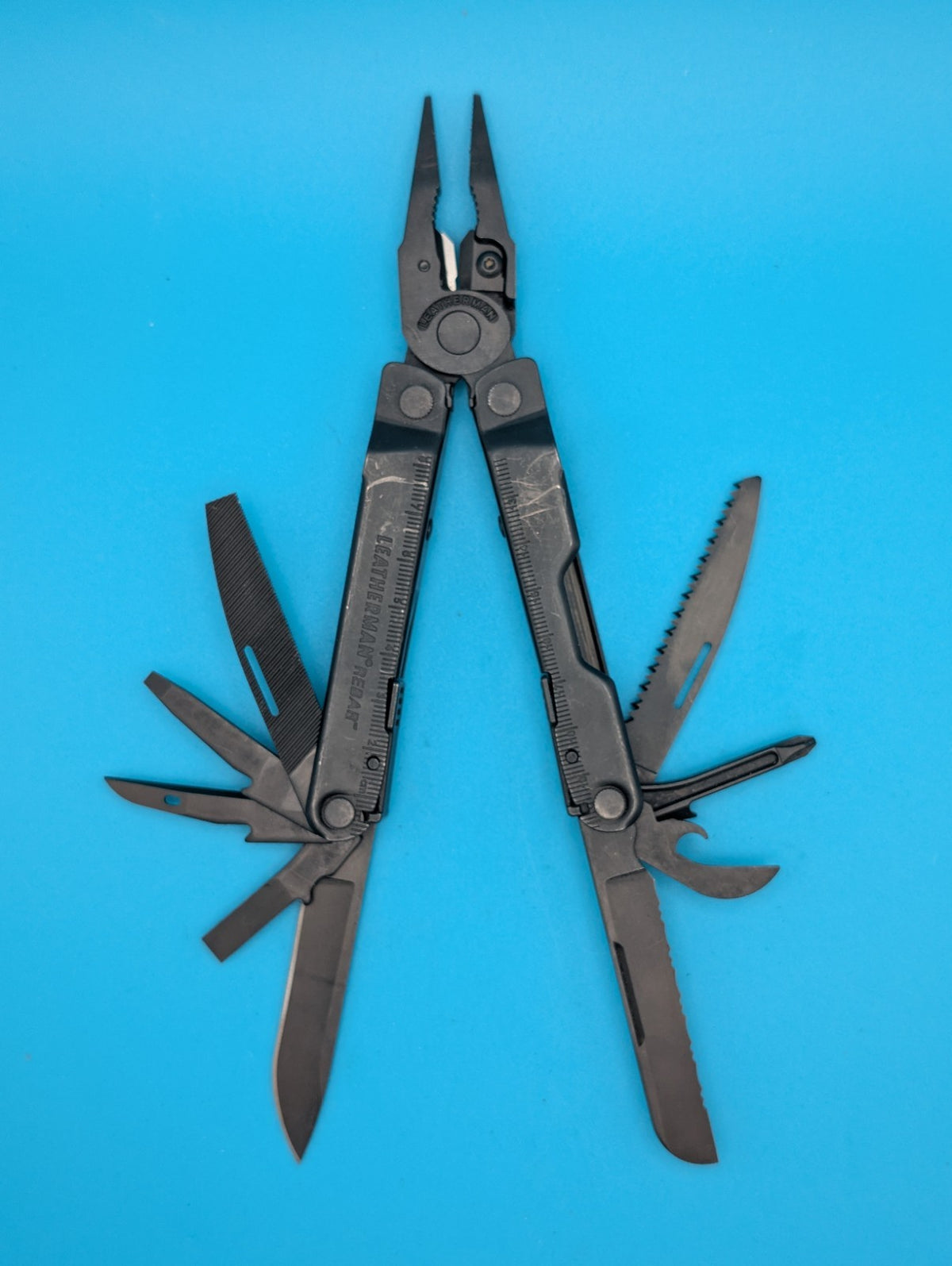 Leatherman Rebar Multi-Tool! BLACK OXIDE! WITH SHEATH!