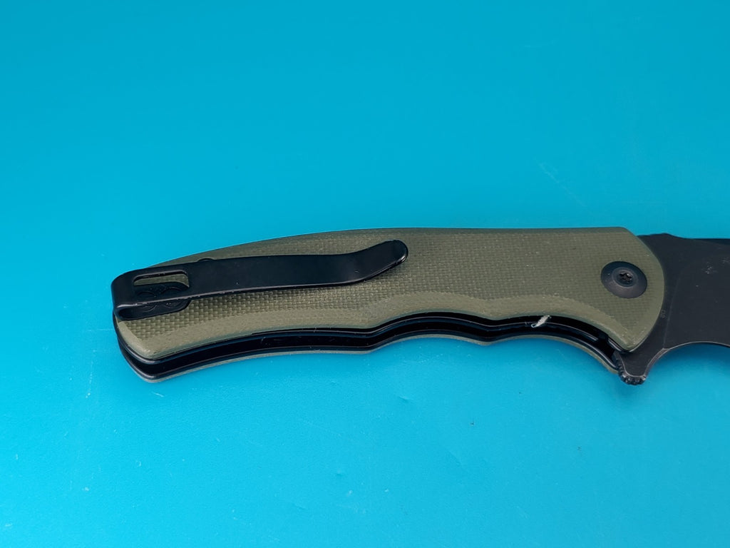 CIVIVI Mini Praxis Folding Pocket Knife, 2.98" D2 Steel Blade G10 Handle