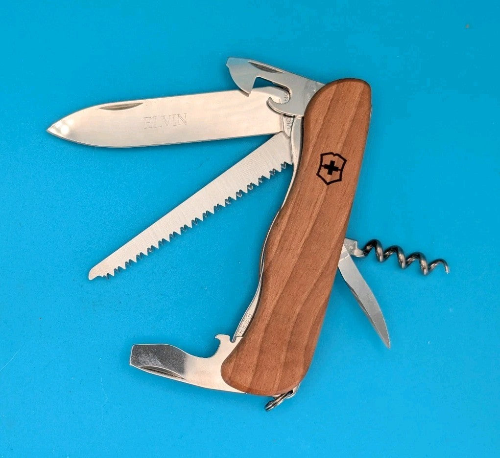 Victorinox Forester Wood Swiss Army Knife Multi Tool! *ELVIN*