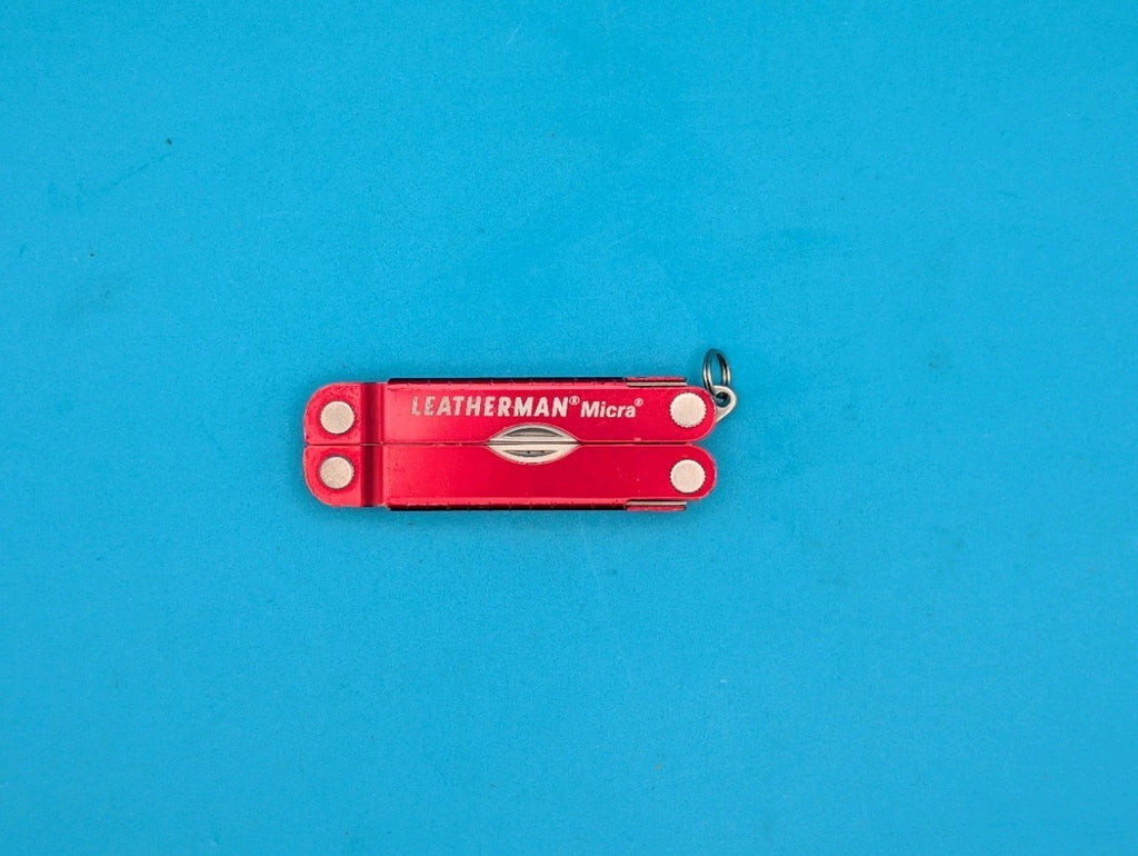 Leatherman Micra Multi-Tool, Knife, Scissors, Key Ring, Red! *MAXON MOTOR*