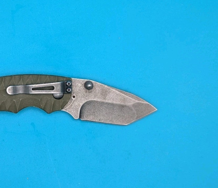 Kershaw 8750TOLBW Shuffle Linerlock Olive Green Folding Knife Pocket Folder